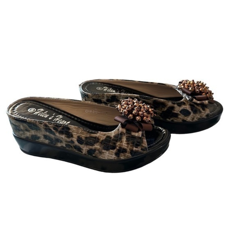 Helen’s Heart open toe ladies wedge sandal